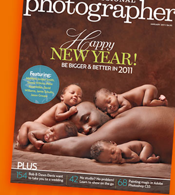 Professional Photographer magazine cover